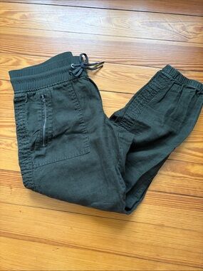 Athleta Retreat Dark Olive Joggers 4P